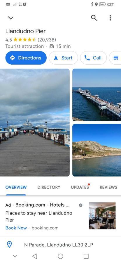 Netherton Studio Apartment 2 Rhôs-on-Sea エクステリア 写真